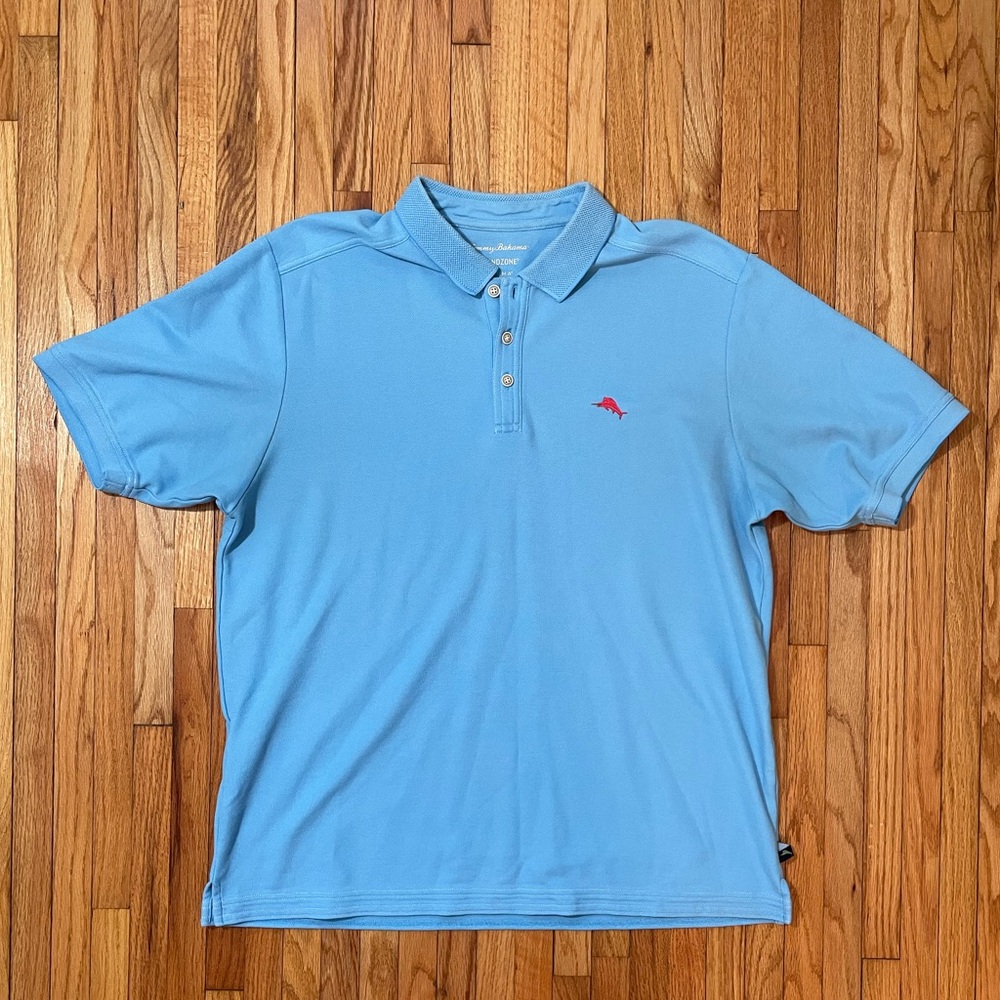 TOMMY BAHAMA Blue Polo Shirt